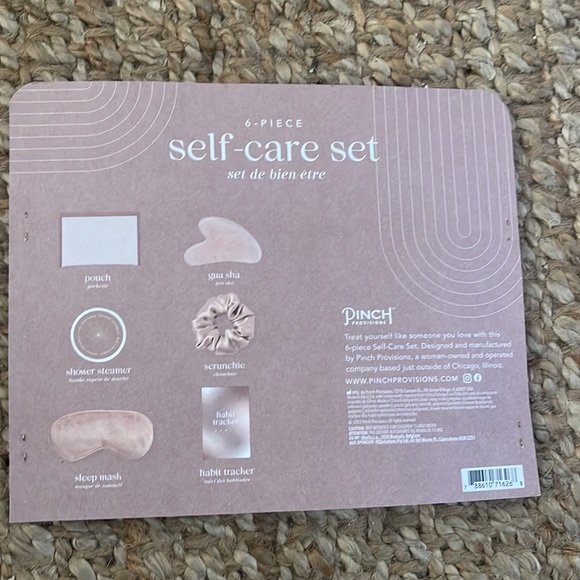 NWT PINCH PROVISIONS SELF CARE SET SLEEP MASK, SHOWER STEAMER GUA SHA BUNDLE - Picture 3 of 5